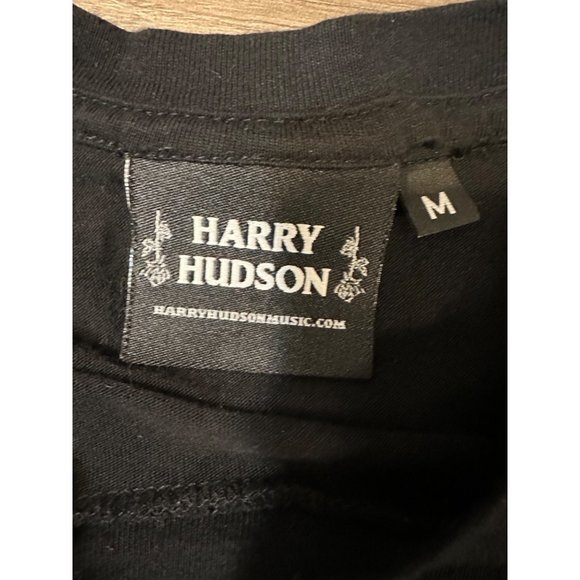 Harry Hudson Can Cowboys Cry Tour Black Concert Long Sleeve T-Shirt M - Picture 3 of 9